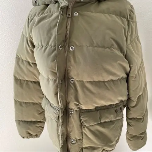 Denim & Supply Ralph Lauren Ralph Lauren Down Parka Military Jacket Denim & Supply Fur Hood Sherpa Hood Sz M