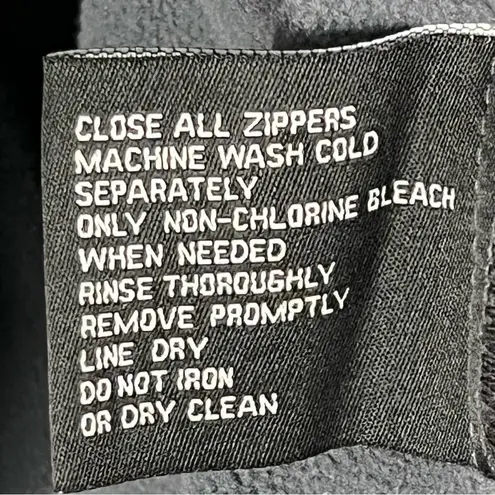 Avanti Dark Gray Belted Front Zipper Knit Side Panels Trench Coat, Size Medium