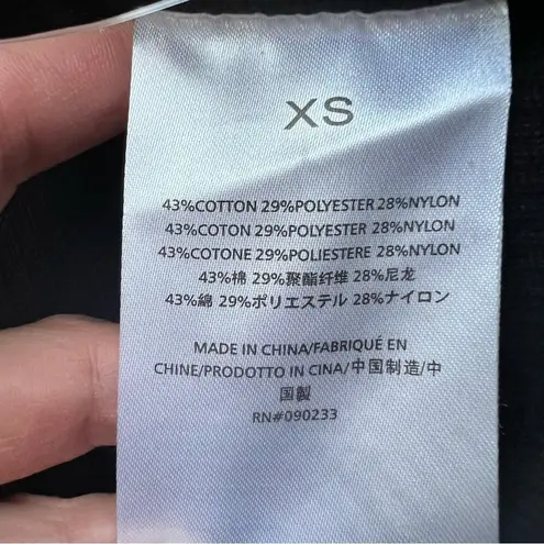 Fear of god Essentials Cotton Blend Rib Bike Shorts in Black Size XSmall NWT