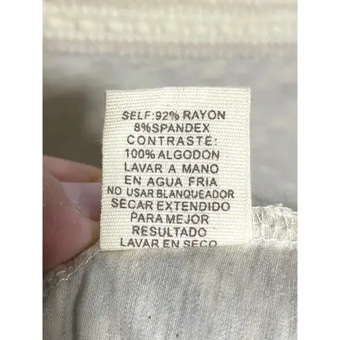 Hem & Thread Mini Skirt M Eyelet Crochet Coquette Feminine Romantic Festival NWT