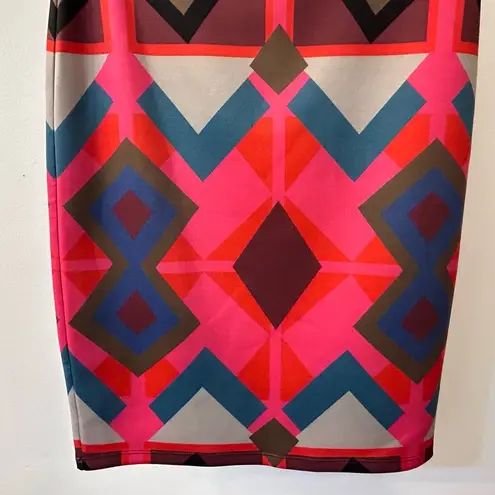 Hale Bob Scuba Skirt Geometric Pattern Size Small