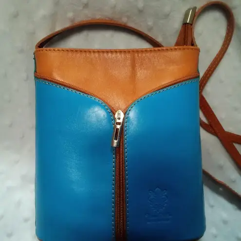 Vera Pelle crossbody leather bag