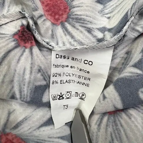 Dass & Co Paris Daisy Print Sleeveless Dress