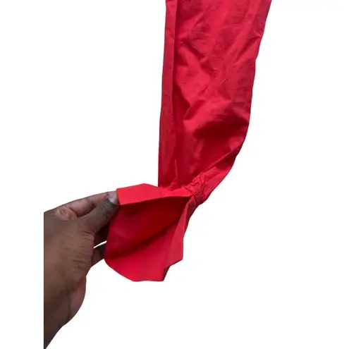 White Fox Red Opposite Sides Crop Top Size Small