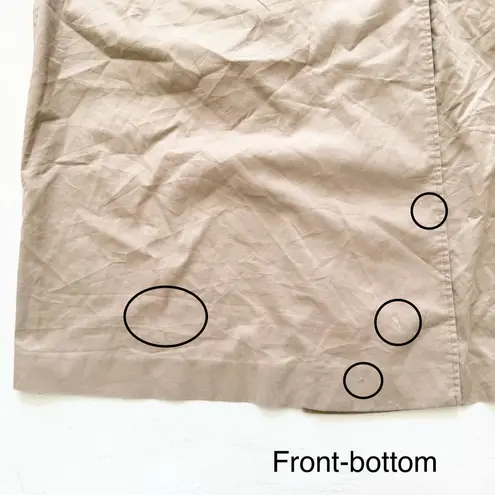 Snidel Beige Khaki Nude Trench Coat/Rain Coat Double