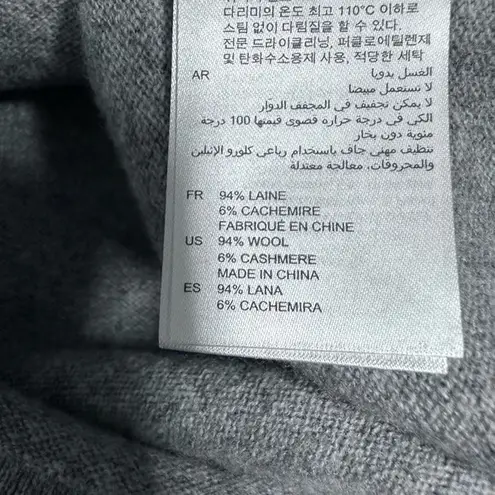 Sandro Brunelle Sweater Waist-tie Wool & Cashmere-blend Dress Size 4