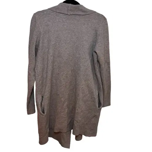 Rachel Zoe  Sweater, Women's Size M, Gray Open Cardigan, Long Sleeve