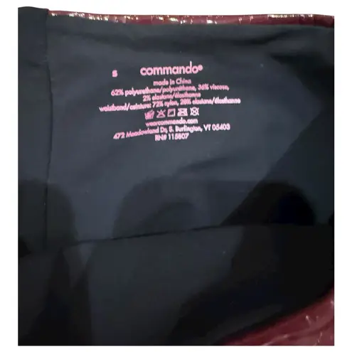 Commando Faux Patent Leather Leggings – Size Small