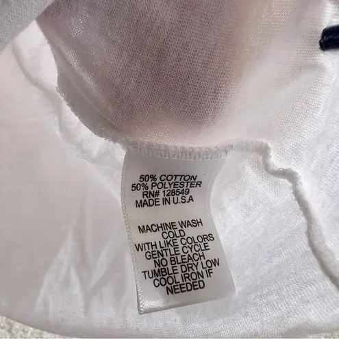 Aviator Nation Women’s White Soft Gold Lightning Bolt T Shirt Size XS