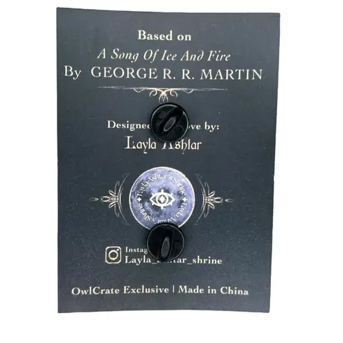 OwlCrate A Song of Ice and Fire Enchanted Elixirs Enamel Pin