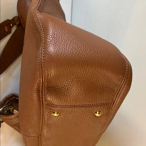 Calvin Klein  Brown Leather Hobo Bag - Image 6