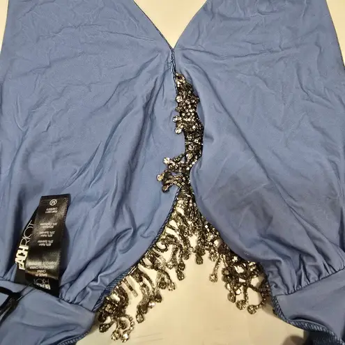 Beach Riot x REVOLVE Jessica Bikini Top in Denim