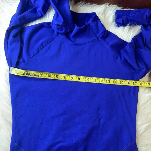 Athleta  Superluxe Half Zip Vibrant Cobalt Size XS