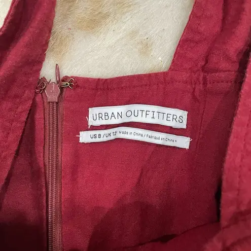 Urban Outfitters  red corset mini dress