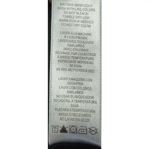 Frame Black Le Mid Rise 70s Tee Shirt Size Medium Black Pima Cotton Neutral