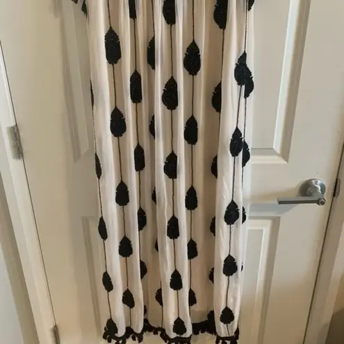 Moulinette Soeurs ANTHROPOLOGIE Embroidered Medallion Tassel Beaded Dress