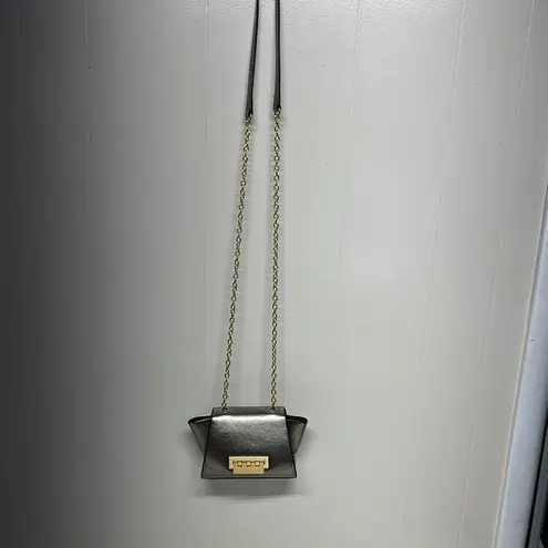 Zac Posen Zac Eartha Mini Gold Crossbody Bag MSRP398