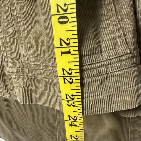 Massimo Dutti Blazer And Skirt Set 2 Button Corduroy Jacket Brown