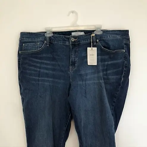 Torrid NEW NWT  Plus Size Classic Skinny Jean Vintage Stretch Medium Wash 26 Reg