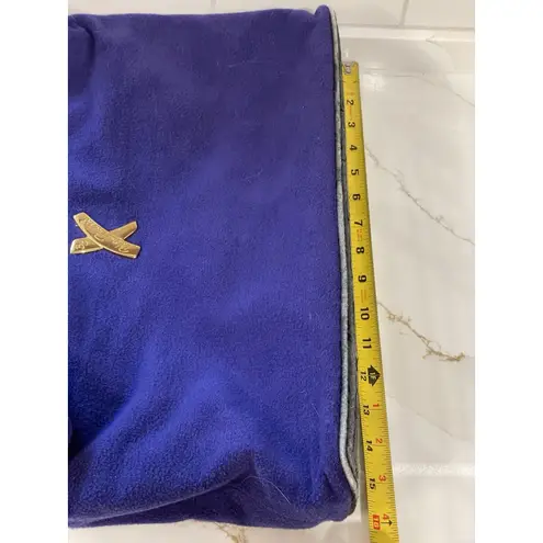 Vintage Paloma Picasso Fabric Tote Bag Purse Purple Felt Travel Zipper READ