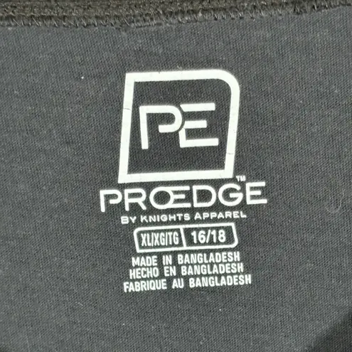 Proedge Pro Edge Purdue University Boilermakers V Neck T Shirt Black XL 16/18