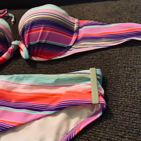 Victoria's Secret Victoria Secret Bandeau Bikini Set 