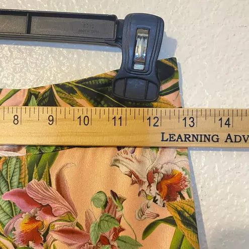 Marciano  Floral Satin Midi Skirt Size 0 XS