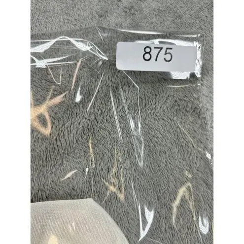 Vintage Deena Tunic Nightgown Tie Neck & 3/4 Sleeves Womens Sm Lingerie Peignoir White