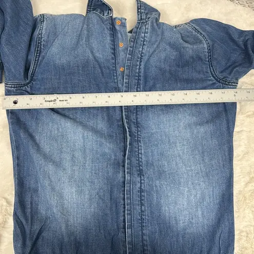 One Teaspoon  X Urban Outfitters Denim Utility Jumpsuit Blue X-Small