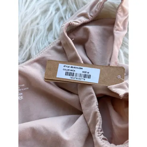 SKIMS Fits Everybody Square Neck Bodysuit Mica Size Medium