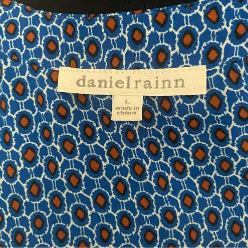 Daniel Rainn  Faux Wrap Floral Long-Sleeve Blouse