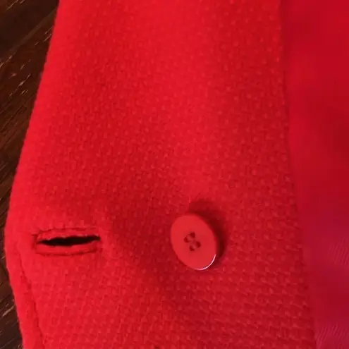 Etcetera ETCETEA SINGLE BUTTON BLAZER RED SIZE 10