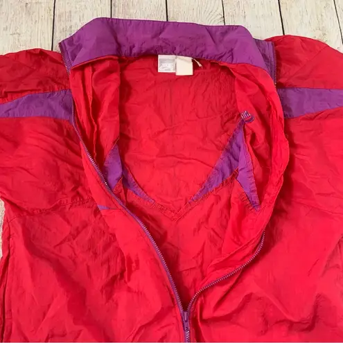 Nike Vintage  purple pink windbreaker no size tag