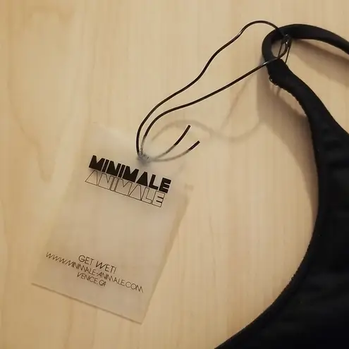 Minimale Animale 💕💕 Solitude Bikini Top ~ Bronzing Collection Black Small S NWT