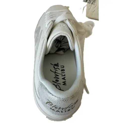 Blowfish Malibu Women's Vice Sneaker VICE White Ella Gold Voyager US 7.5 NEW