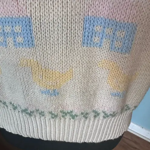 Loft ABC Duck Shortsleeve Vintage Sweater Sweater 