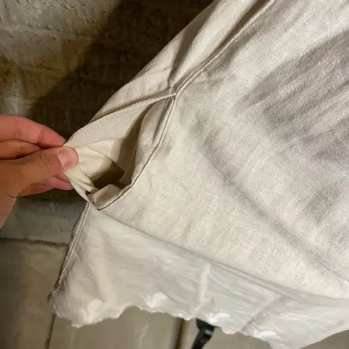 Calypso St. Barth NWT Linen Sleeveless Shift Dress Size XS