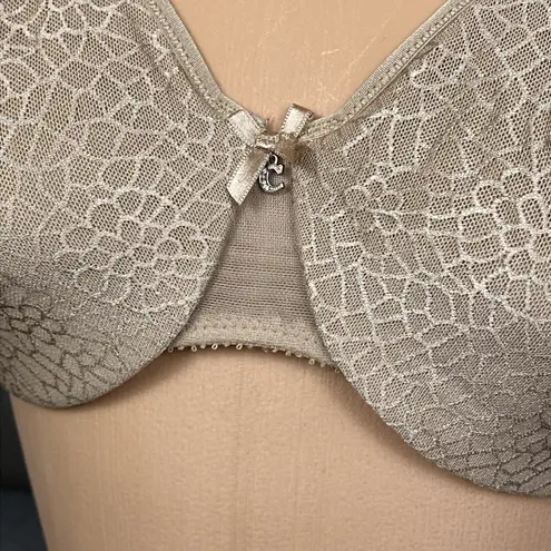 Chantelle Women's 36 C Magnifique Seamless Unlined Minimizer 635 36C Beige Bra