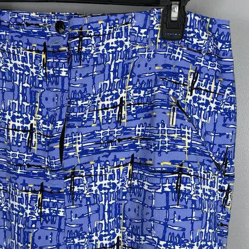 Jamie Sadock Skort Women's Size 12 Skirt Periwinkle Blue White Black Shorts
