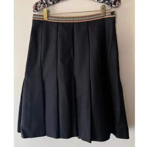 Missoni Skirt Womens 8 US 40 EU Black Wool Blend Made in Italy Designer Luxury