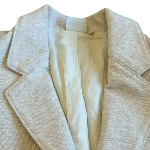 Richer Poorer Beige Button-Down Cotton Knit Blazer Jacket Casual Size Small NWOT