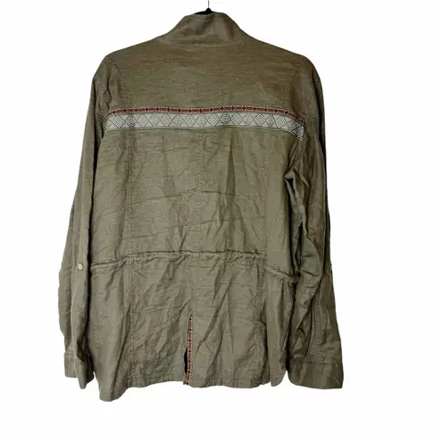 Sherpa Adventure Company Kiran Jacket Safari Hemp Large Green