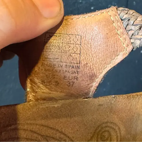 Taos Brown Comfort Sandals with Adjustable Straps Size 6.5