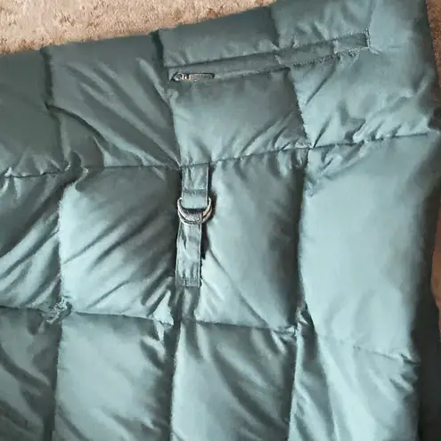 Eddie Bauer ‎ Women's EB700 Teal Goose Down Puffer Vest 700 Fill - Size XL - Image 8