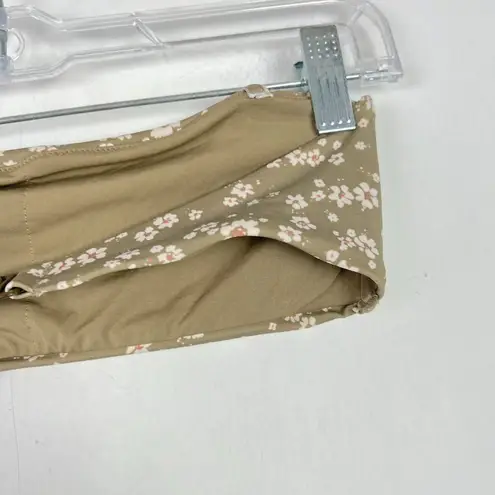 ANDIE NWT Swim The Bora Bora Top Bikini Top Ditsy Floral Olive Size XS NEW