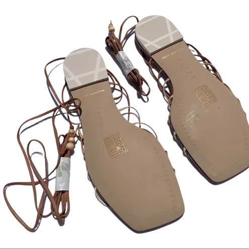 Dolce Vita Greek boho wraparound sandals / 6.5 / New Without Box Tan