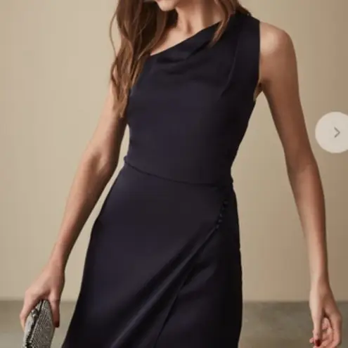 Reiss NWOT POSITANO CROSS BACK SATIN DRESS