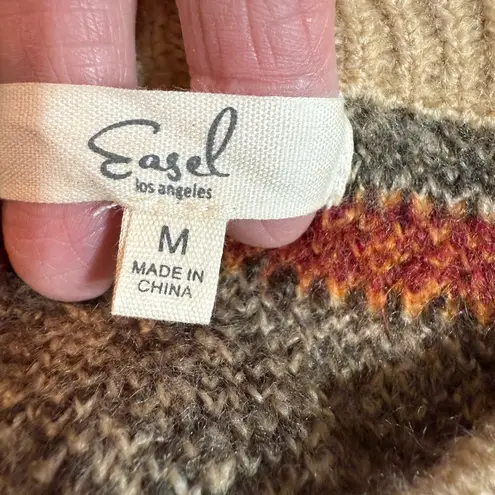 easel  Women’s Multicolor Patterned Sweater