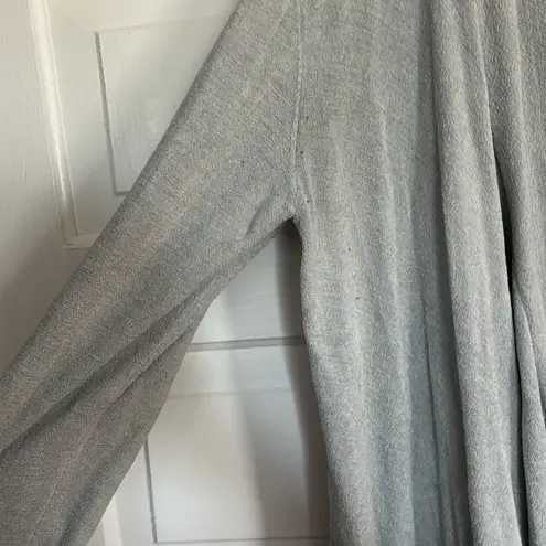 Barefoot Dreams Cozychic Ultra Lite Gray Open Front Women's Cardigan