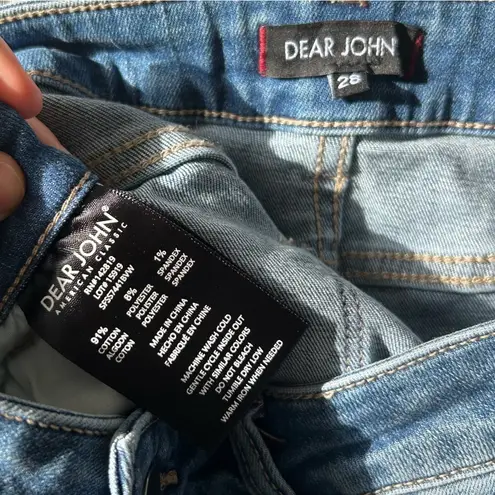 Dear John  Fold Over Denim Shorts